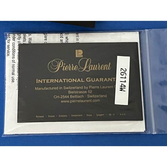 Pierre Laurent Mens Performance Chronograph Stainless Watch 26114w - Picture 14 of 16